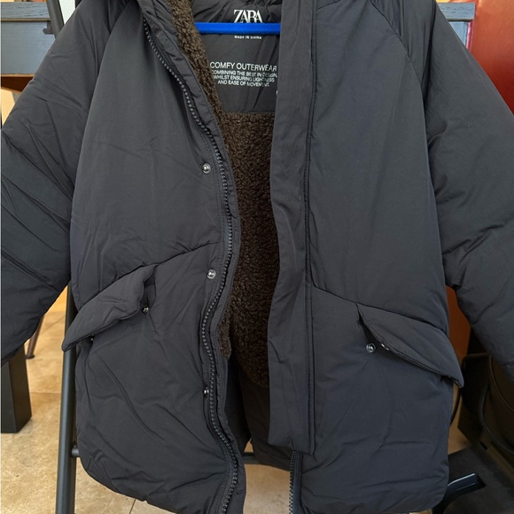 Zara Kids Water Repellent Puffer Jacket 6Y NEW - Picture 4 of 7